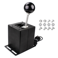H Gear Shifter 7 + R PC USB Simulator Shifter Sim Racing Shifter Handbrake untuk Logitech G29 G27 G25 G920