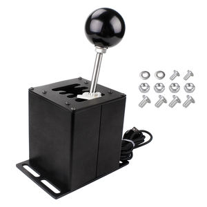 Manette de vitesse H 7 + R PC, simulateur USB, manette de course Sim, <span class=keywords><strong>frein</strong></span> à <span class=keywords><strong>main</strong></span> <span class=keywords><strong>pour</strong></span> <span class=keywords><strong>Logitech</strong></span> G29 G27 G25 <span class=keywords><strong>G920</strong></span> - Product Image 2