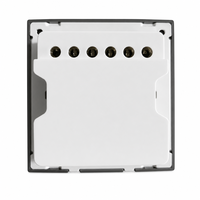 Interrupteur mural intelligent ZigBee 3.0 1/2/3/4 voies, relais 16A 400W pour contrôle par application Alexa Google Assistant 86*86