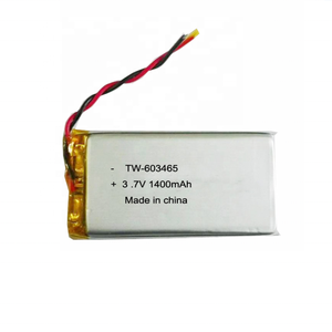 603465 1400mah <span class=keywords><strong>3</strong></span>,7 v big scooter recharger module's Battery polymer lithium ion cells packet - Product Image 1