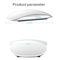 Pour souris sans fil Apple Convient pour trois générations MacBook souris de contrôle intelligente ipad souris sans fil rechargeable silencieuse