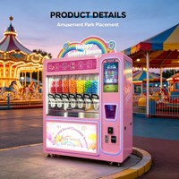 Distributeur automatique de bonbons au chocolat JOYDD acceptant plusieurs modes de paiement pour parcs d'attractions et aires de jeux intérieures