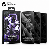 3 Paket Pelindung Layar Privasi 9H Tempered Glass Anti Gelembung untuk iPhone 18 17 Pro Max