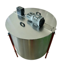 GREENVIVE Nouvelle Extracteur de Miel Électrique en Acier Inoxydable 24 Cadres avec Garantie de 5 Ans pour l'Utilisation en Apiculture 220V