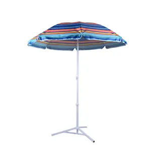 مظلة صيد سمك محمولة شائعة تُصمم بصورة خاصة للشاطئ وهي مظلة ترويجية ومناسبة للحديقة ومنطقة حمام السباحة