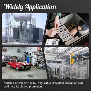 บูชพลาสติกคุณภาพสูงแบบเปิด สีดำขาว สำหรับงานนิรภัย  แบบสแนปอิน - Product Image 5