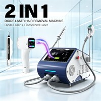 Perfectlaser Professionnel 532nm 1320nm Quatre sondes 2000mj Machine d'épilation au laser diode 2 en 1 pour raffermissement cutané et usage en salon de beauté