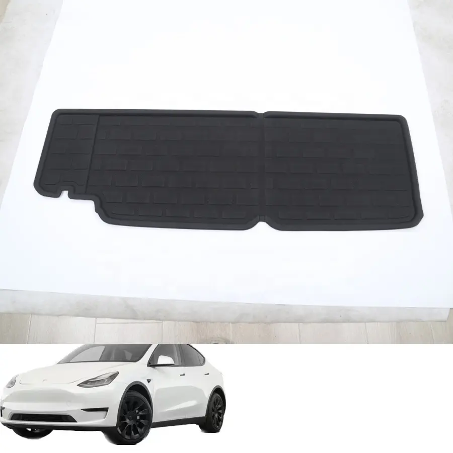 2023 3D Antiderrapante Adequado Para Tesla Model X 6 Assentos Tronco Traseiro Mat Garantia de Qualidade Mat Car