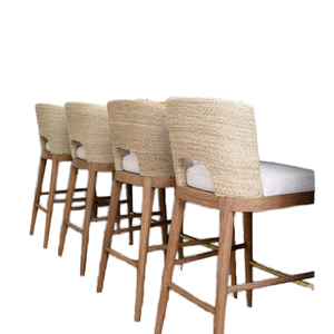 Juego de Mesa de Comedor y Silla de Capitán de Madera de Teca Sólida de Primera Calidad, Ecológico, Muebles Tradicionales para el Hogar, Cafetería, Restaurante, Hotel - Product Image 1
