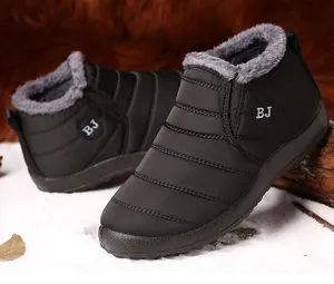 Çizmeler kadınlar için kış ayakkabı üzerinde kayma su geçirmez yarım çizmeler kış çizmeler kar Botines