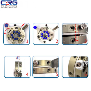 CRG机器人快速更换器，用于夹具侧QC-50负载5千克臂工具QC90卡盘更换 - Product Image 4