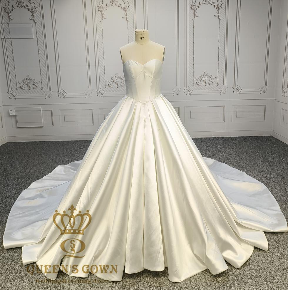 strapless open back dress Astrid Luxe Embroidery Princess Evening Gown main image 0