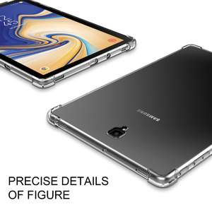 Boîtier Transparent Pour Samsung <span class=keywords><strong>Galaxy</strong></span> <span class=keywords><strong>Tab</strong></span> <span class=keywords><strong>A</strong></span> 10.1 2019 <span class=keywords><strong>T510</strong></span> T515 Antichoc <span class=keywords><strong>SM</strong></span>-<span class=keywords><strong>T510</strong></span> <span class=keywords><strong>SM</strong></span>-T515 Clair TPU Étui de protection Arrière - Product Image 4