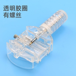 Lo strumento di regolazione della catena dell'orologio può essere dotato di uno strumento di riparazione del dispositivo di rimozione del cinturino dell'orologio in plastica - Product Image 5