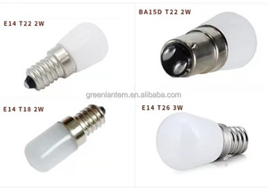 Bombilla LED para Refrigerador, E12 E14 BA15D T18 T22 T26 2W 3W, Bombilla Pequeña de Alto Brillo, 120V 230V, Blanco Marm, SMD2835 - Product Image 2