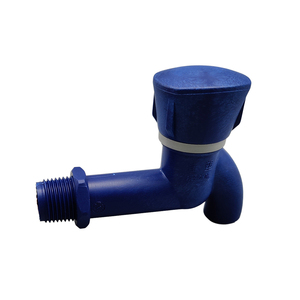 Excellent Quality Garden Blue Plastic Bathroom DN15 1/2" Squared Cap Water Faucet - Product Image 4