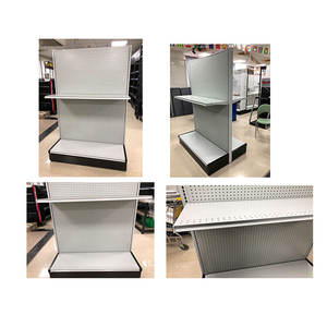 Estante de Metal personalizado para supermercado, estantería de exhibición de doble cara para supermercado, Lozier madux <span class=keywords><strong>Gondala</strong></span> - Product Image 3