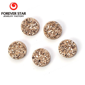 Bán buôn <span class=keywords><strong>druzy</strong></span> đá Rose Gold <span class=keywords><strong>druzy</strong></span> 12 mét vòng hiệu chỉnh phẳng <span class=keywords><strong>druzy</strong></span> - Product Image 2