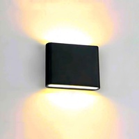 Applique murale LED double tête moderne et minimaliste AC85-265V, étanche IP65 pour extérieur, intérieur, cour, hôtel, appartement, villa, décoration