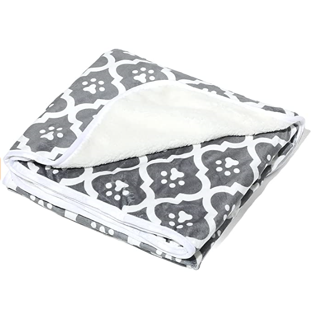 Super Soft Warm Sherpa Fleece Plush Pet Throws blanket