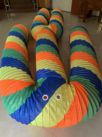 Costume de scène de danse aquatique arc-en-ciel unisexe chaud pour adultes pour spectacles de scène, cosplay, DJ, accessoires de danse