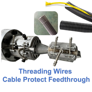 Ligne de production de tuyaux corrugués en <span class=keywords><strong>PVC</strong></span> à paroi simple pour la protection des câbles électriques, machine d'extrusion de tuyaux corrugués en <span class=keywords><strong>PVC</strong></span> - Product Image 5