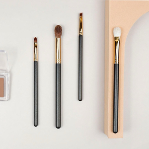 4 पीसी घोड़े और ऊन और रेशमी आंख ब्रश सेट-बर्च लकड़ी हैंडल-बर्च लकड़ी संभाल - Product Image 3