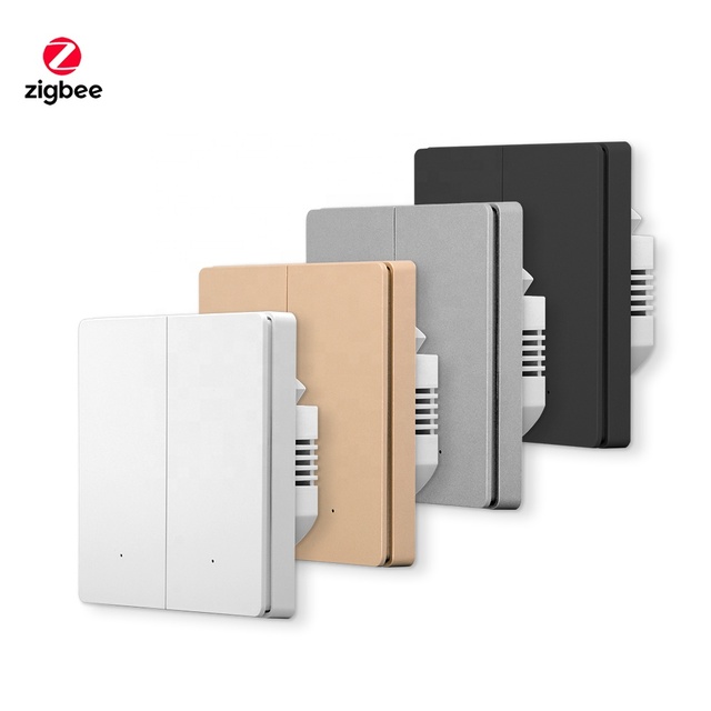 Lerlink A2-Z52 V2.0 Factory Outlet 1 Gang No Neutral/With Neutral Optional Tuya ZigBee Smart Push Button Switch