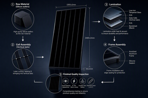 Paneles <span class=keywords><strong>Solares</strong></span> Plegables NADDEX de 655W con 23.8% de Eficiencia, 2384x1303mm, para Revestimiento Interior/Exterior - Product Image 4