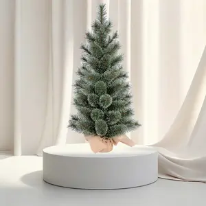 Groothandel Kerst Sneeuw Spray 120Cm Gevlokt Kerstboom Bruiloft Vakantie Decoratie Kerst Pvc Boom