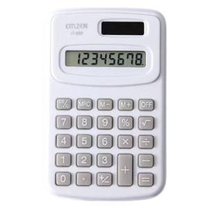 Mini calculadora Citizen de 8 dígitos, portátil, alimentada por batería, para estudiantes y uso en la oficina - Product Image 2