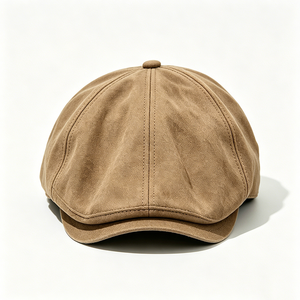 Gorra Newsboy de 8 Paneles, Estilo Gatsby, Tacto Gamuza Sintética, Octogonal, Correa Trasera Ajustable, Gorra Vintage con Visera, para Hombre y Mujer, Primavera, Otoño, Invierno - Product Image 5