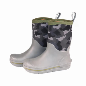 Stivali da Pioggia Unisex per Bambini, Impermeabili, Antiscivolo, ad Asciugatura Rapida, Leggeri, in <span class=keywords><strong>Gomma</strong></span>, per Ragazzi e Ragazze - Product Image 1