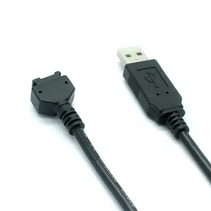 Kustomisasi pabrik Usb A male ke IDC kabel 14PIN VX820 PVC Barcode scanner kabel untuk perangkat pintar