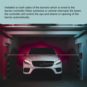 2023 New ngoài trời hồng ngoại tế bào quang điện cảm biến 12V Cổng an toàn hình ảnh cảm biến tế bào quang điện hồng ngoại đơn chùm cảm biến cho cửa tự động - Product Image 6