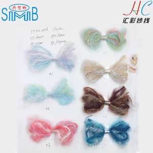 Hilados <span class=keywords><strong>de</strong></span> fantasía made in china tejer a mano alpaca <span class=keywords><strong>mohair</strong></span> hilados fantasy <span class=keywords><strong>lana</strong></span> <span class=keywords><strong>de</strong></span> angora hilados cepillado para tejer - Product Image 3