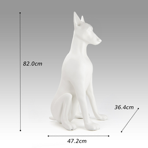 Sunraymascota Mannequin de présentation en fibre de verre personnalisé pour Dobermann <span class=keywords><strong>Pinscher</strong></span> de grande taille, vente en gros - Product Image 3