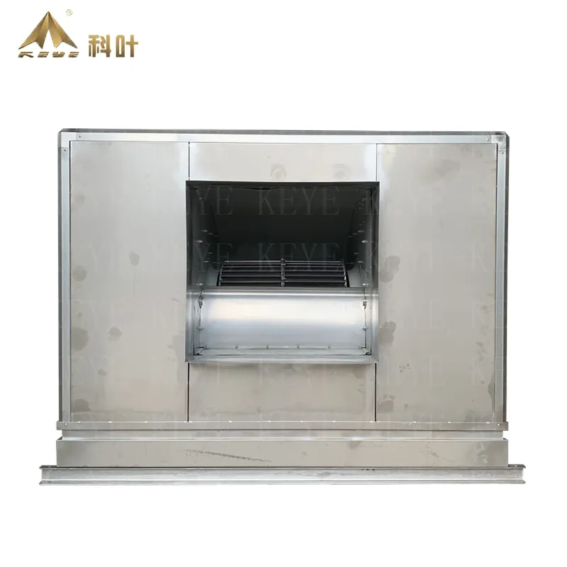 Enfriador de aire evaporativo industrial de salida de aire lateral KEYE de 60000 CMH (flujo de aire de CMH)