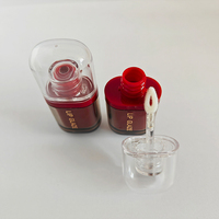 Tubes cosmétiques en plastique à double paroi pour gloss à lèvres, couleur personnalisée, tube de baume à lèvres transparent de 5 ml, fabricant d'emballages