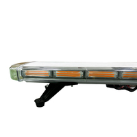ADT 12" COB Green Emergency Strobe Light 10-30V Magnetic Mount High Intensity Light bar with Strobe