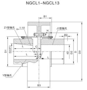 ราคาเหมาะสม คุณภาพสูง มาตรฐานสากล ข้อต่อเกียร์แบบหนอนแข็ง OEM/ODM บริการปรับแต่งตามความต้องการ ยี่ห้อ EVER-POWER รับประกัน 3 ปี - Product Image 2