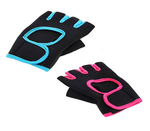 Custom Logo Weightlifting Half-Finger Breathable Non-Slip Water Resistant Unisex Gym <b>Gloves</b> for Workout and Sports - Product Image 1
