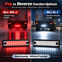 Feu arrière auxiliaire LED homologué ECE, feu de recul compact de 126 mm pour camion et remorque