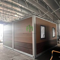 Maison conteneur extensible standard australienne de 20 pieds, 3 chambres, 2 étages, à vendre, villas et maisons