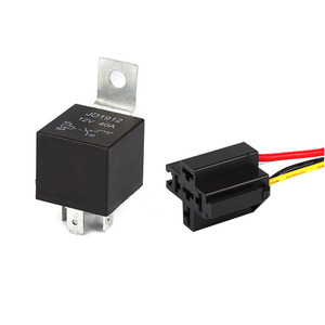 รีเลย์ไฟเลี้ยว ADT 4 ขา 5 ขา แบบ SPDT สามแบบ 12V 24V JD1914 JD1912 40A พร้อมซ็อกเก็ตสำหรับรถยนต์ - Product Image 4