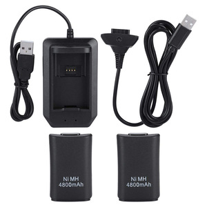 X-<b>360</b> Battery Pack 4800mAh Rechargeable With Charger For <b>Xbox</b> <b>360</b> <b>Controller</b> - Product Image 2