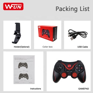 Gamepad x3 wireless gamepad BT per telefono cellulare controller di gioco <span class=keywords><strong>joystick</strong></span> game pad con il cellulare x3 staffa gamepad - Product Image 2