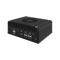 Zynshield Barebones Mini PC avec Intel N355 Dual 2.5GbE Dual SFP + 32GB DDR5 Max Dual M.2 NVMe DP TF Win/Linux Compatible