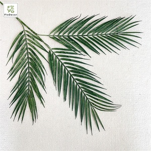 All'ingrosso felce artificiale verde foglie di eucalipto piante verdi di plastica foglia turca per la decorazione domestica dell'hotel della festa nuziale - Product Image 2