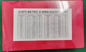 419個Oリングキット32サイズMETRIC空気圧油圧Oリングボックス - Product Image 2